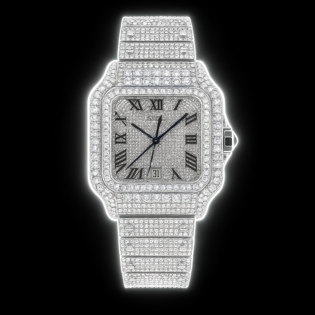 Luxury Crystal Watch